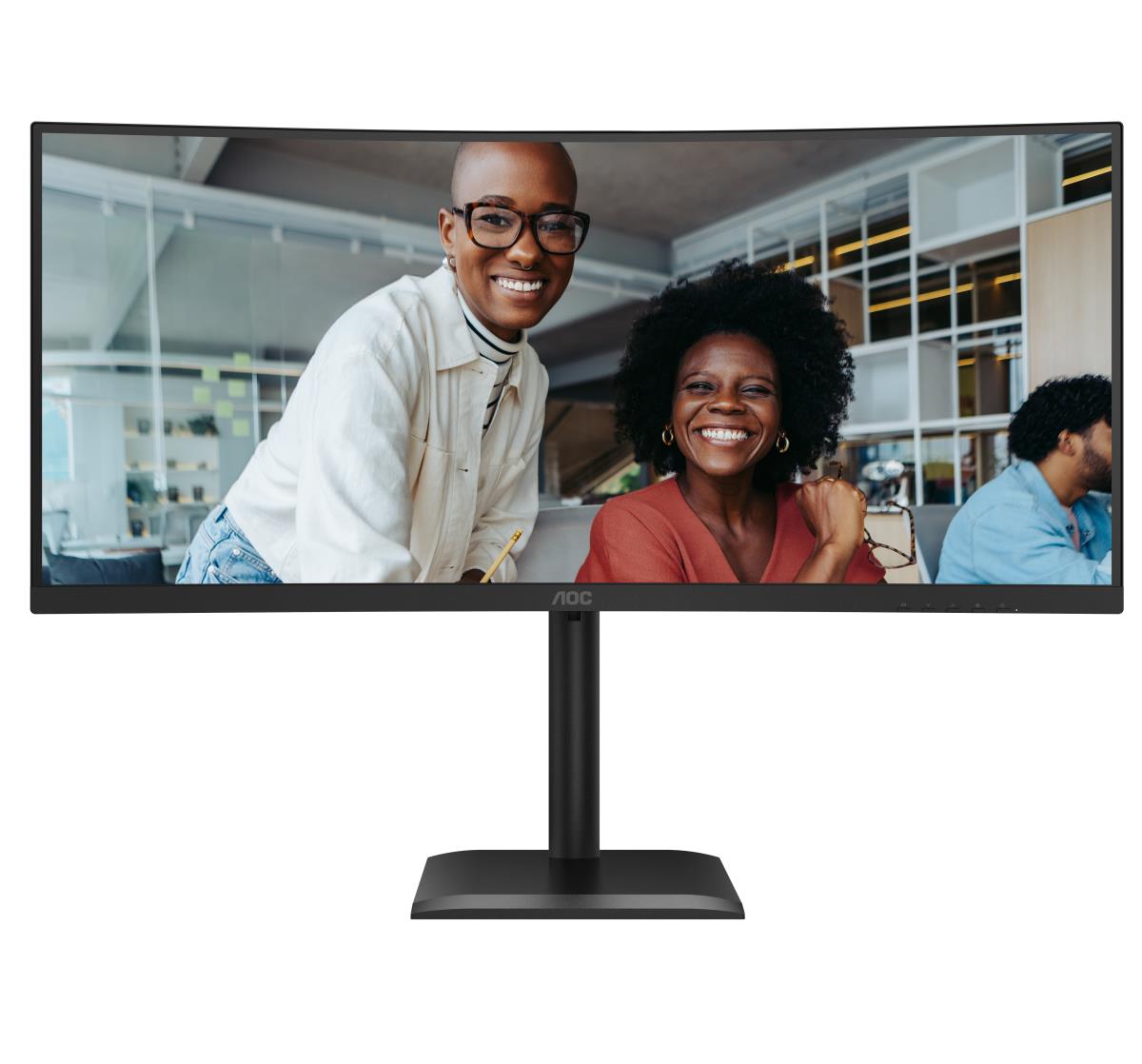 AOC Desktop USB-C Monitor - CU34E4CV - 34in - 3440x1440 (UWQHD) - VA 120Hz