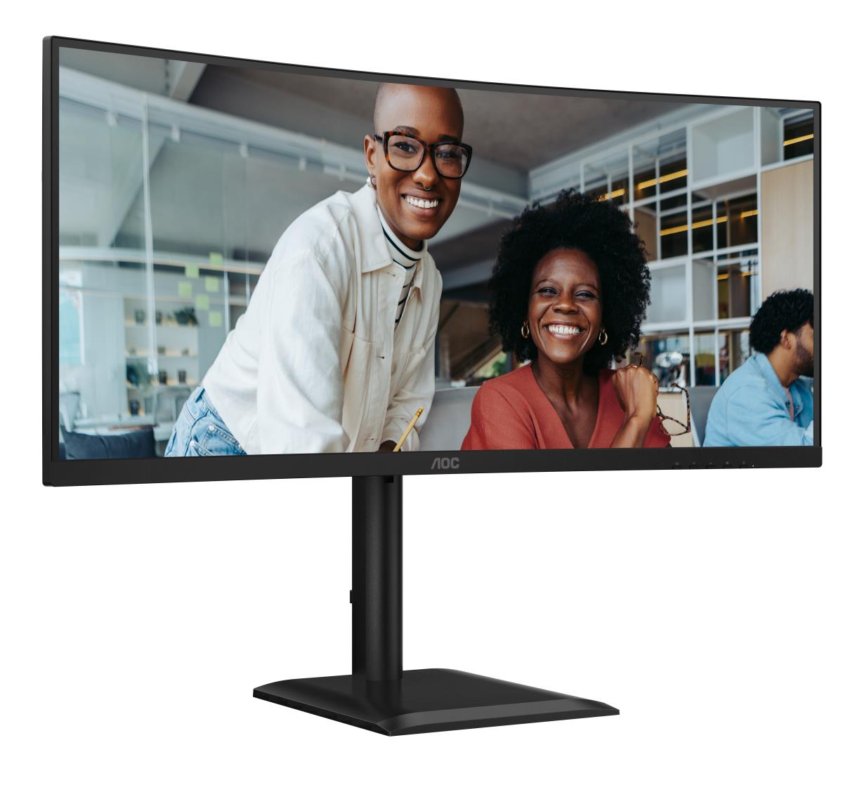 AOC Desktop USB-C Monitor - CU34E4CV - 34in - 3440x1440 (UWQHD) - VA 120Hz