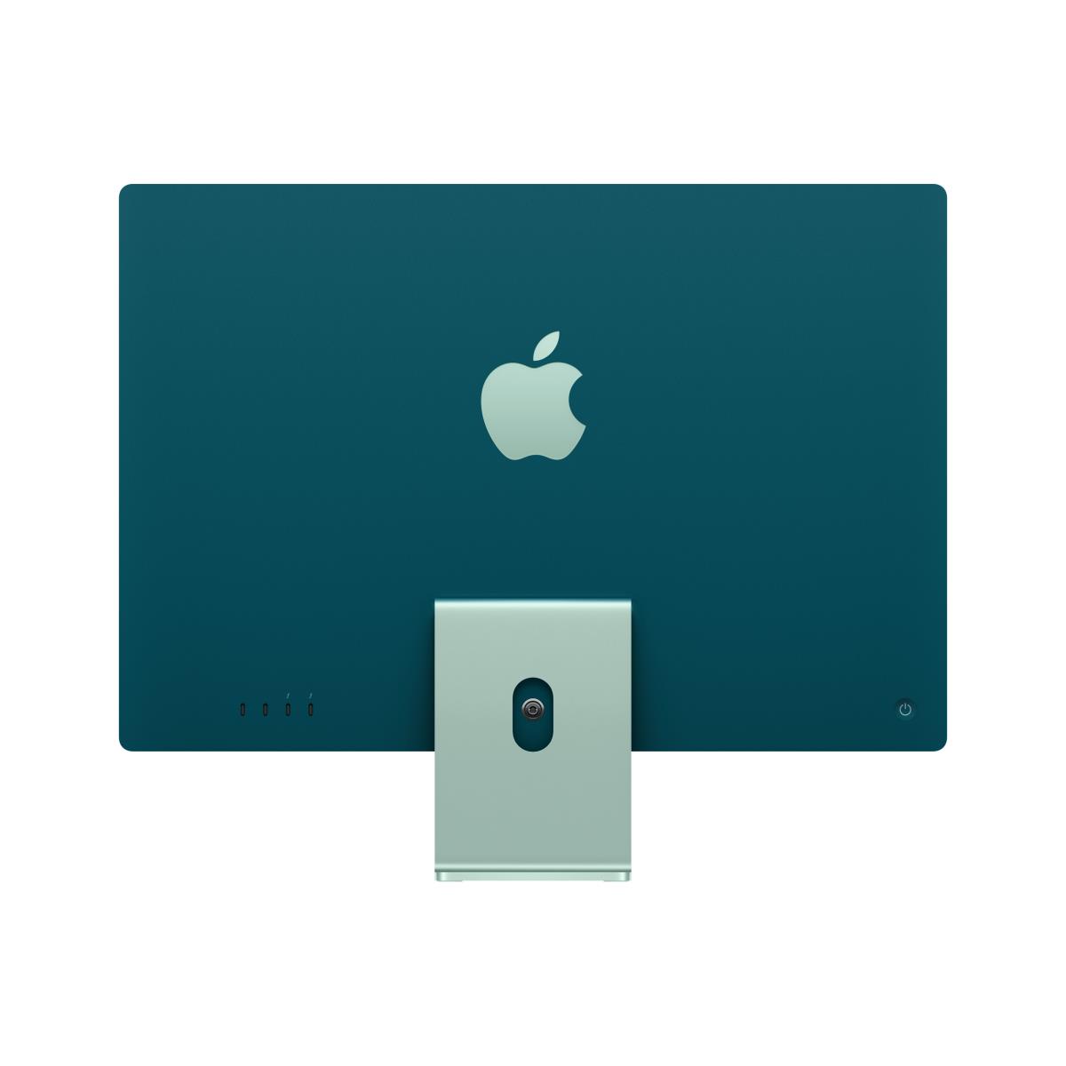 APPLE iMac - 24in - M1 8-cpu/8-gpu - 8GB Ram - 256GB SSD - 4.5k Retina Display - Magic Keyboard With Touch Id - Green - Qwerty