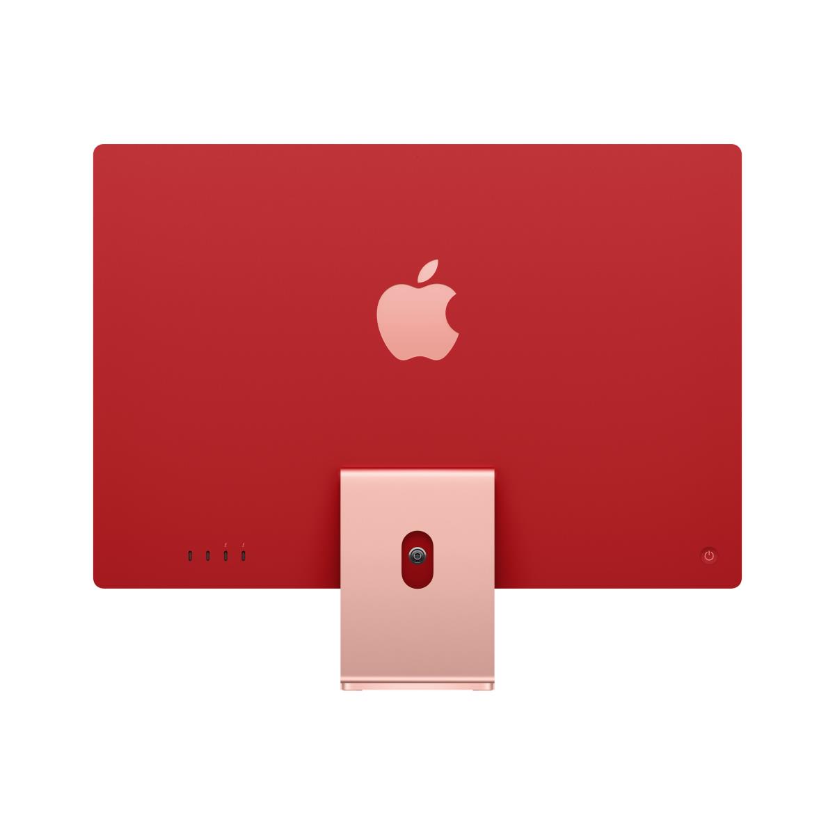 APPLE iMac - 24in - M1 8-cpu/8-gpu - 8GB Ram - 256GB SSD - 4.5k Retina Display - Magic Keyboard With Touch Id - Pink - Qwerty Uk