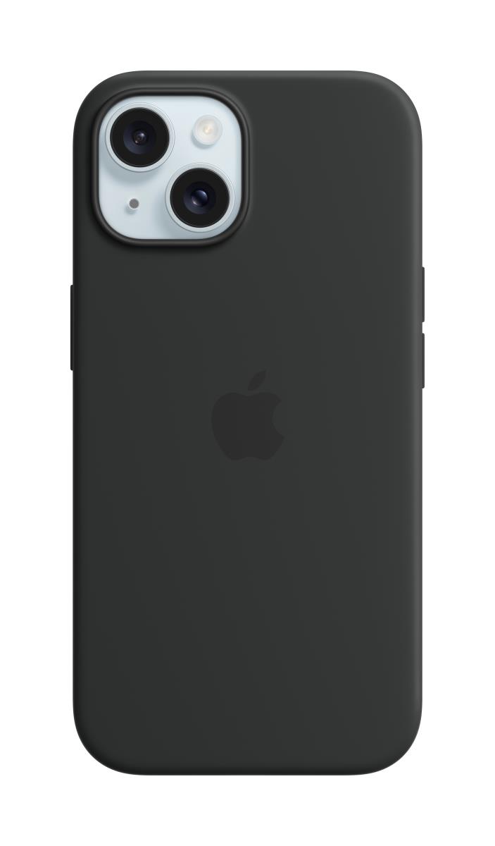 APPLE iPhone 15 - Silicone Case With Magsafe - Black