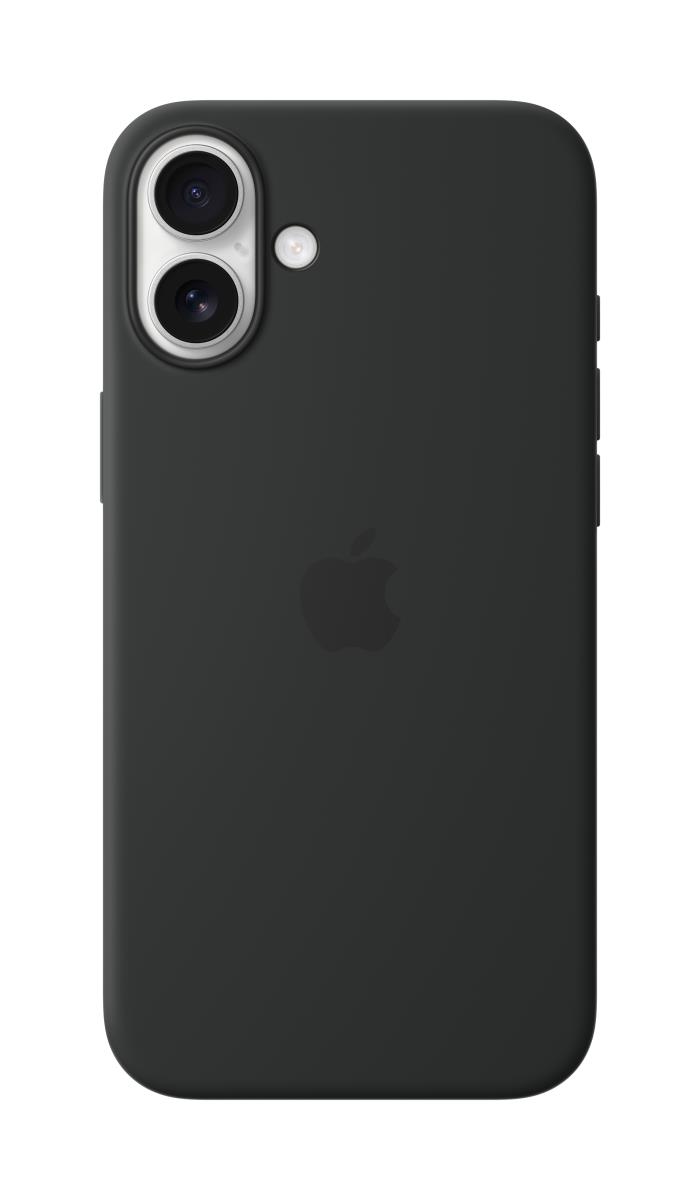 APPLE iPhone 16 Plus - Silicone Case With Magsafe - Black