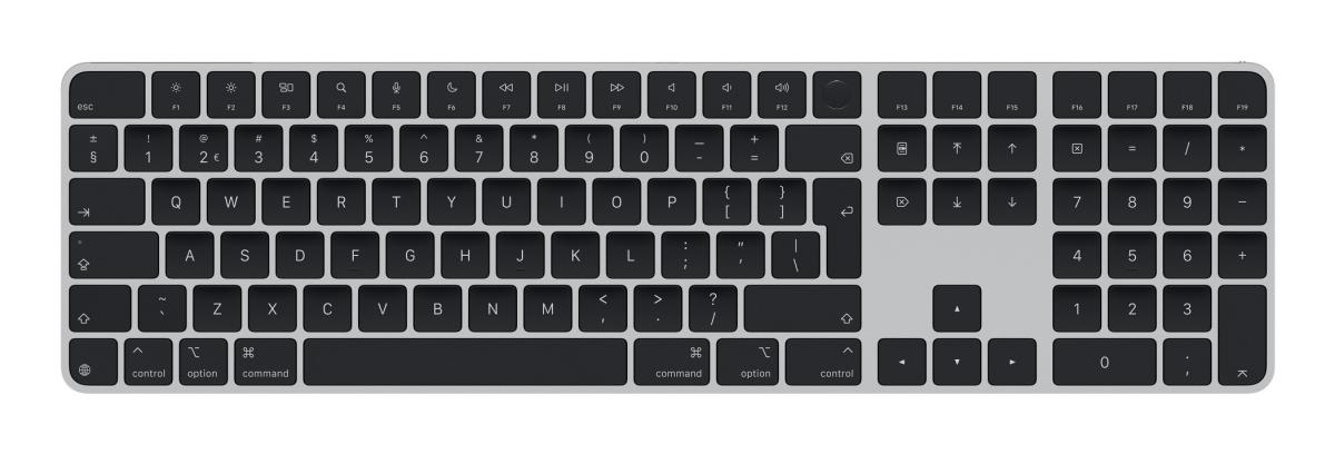 APPLE Magic Keyboard With Touch Id And Numeric Keypad For Apple Silicon - Black - Qwerty Int'l (MXK83N/A)