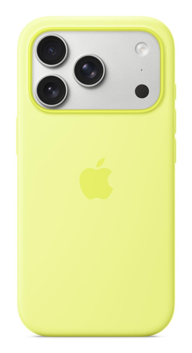 APPLE iPhone 17 Pro - Silicone Case With Magsafe - Neon Yellow