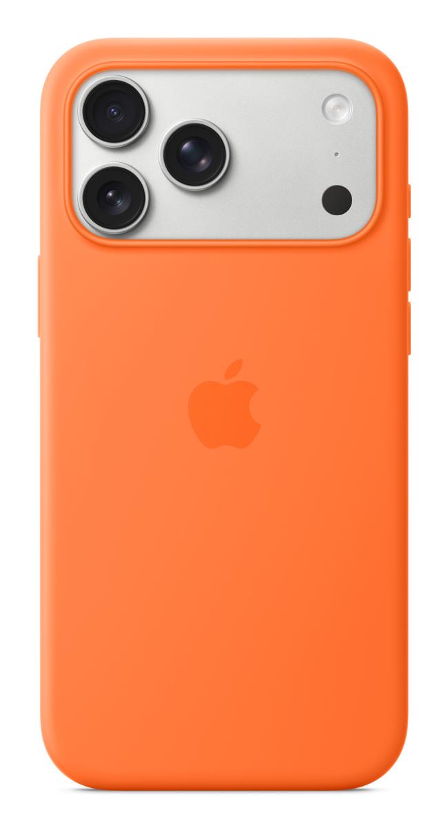 APPLE iPhone 17 Pro Max - Silicone Case With Magsafe - Orange