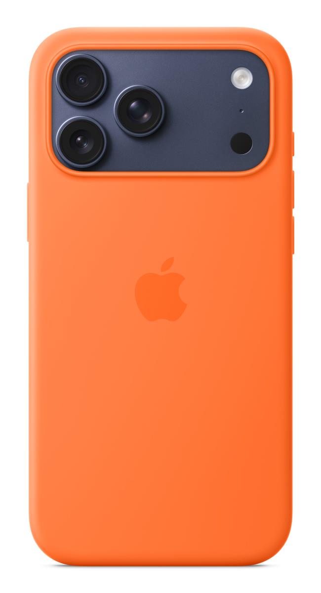APPLE iPhone 17 Pro Max - Silicone Case With Magsafe - Orange