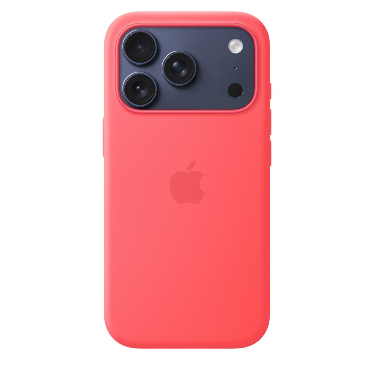 APPLE iPhone 17 Pro - Silicone Case With Magsafe - Bright Guava