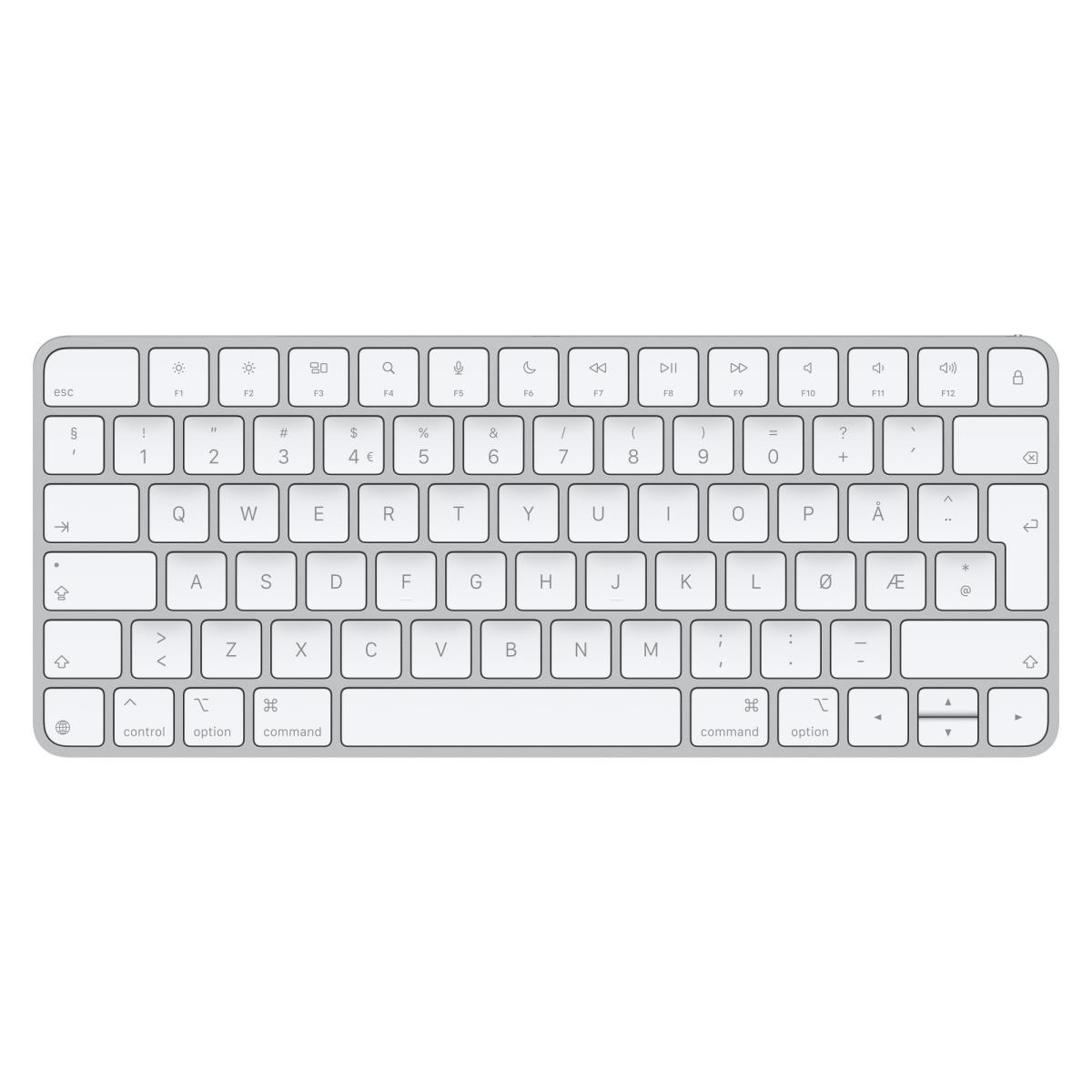 APPLE Magic Keyboard White (USB-c) - Qwerty Norwegian