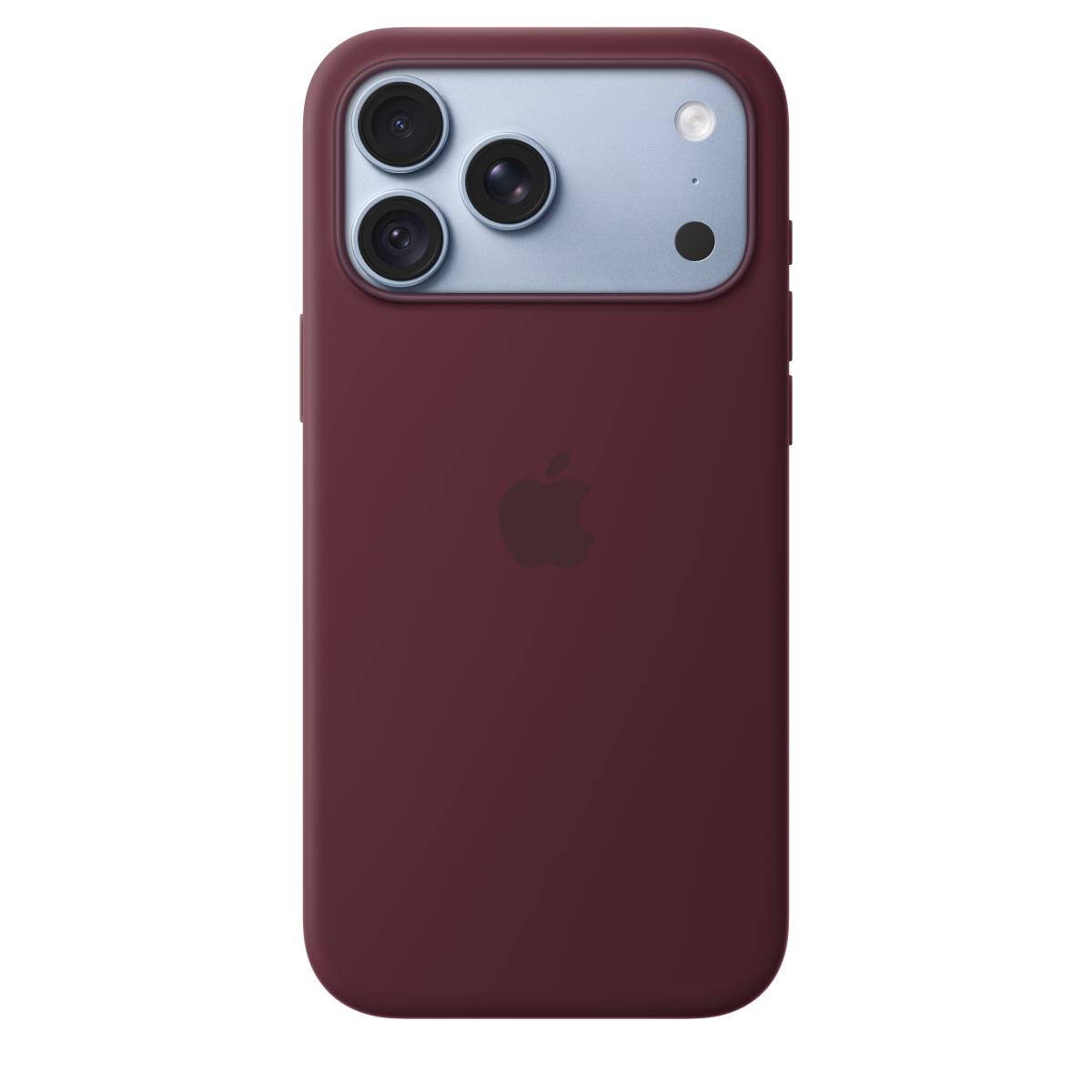 APPLE iPhone 18 Pro Max - Silicone Case With Magsafe - Burgundy