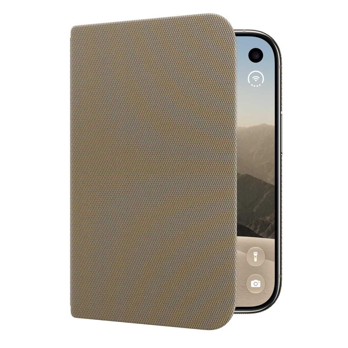 APPLE iPhone Duo - Folio With Kickstand - Taupe