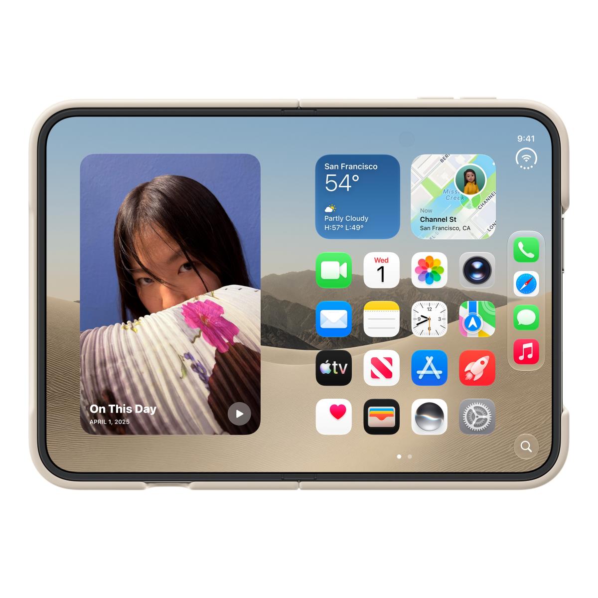 APPLE iPhone Duo Case - Sand