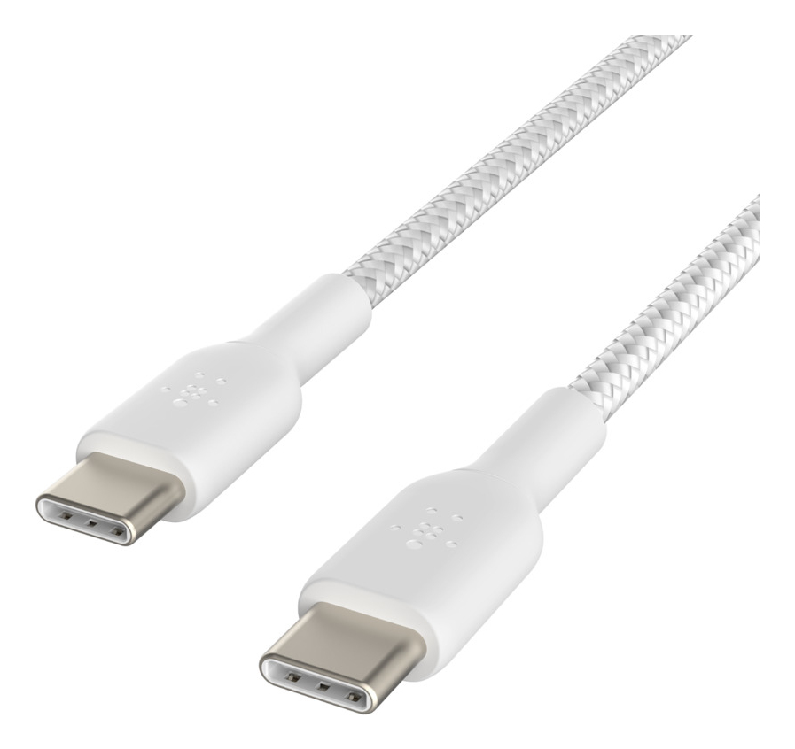 BELKIN USB-c To USB-c Cable Braided 1m White