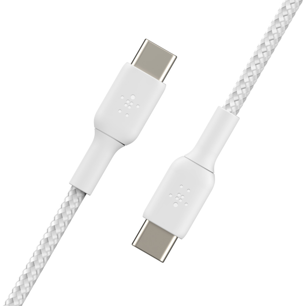 BELKIN USB-c To USB-c Cable Braided 1m White