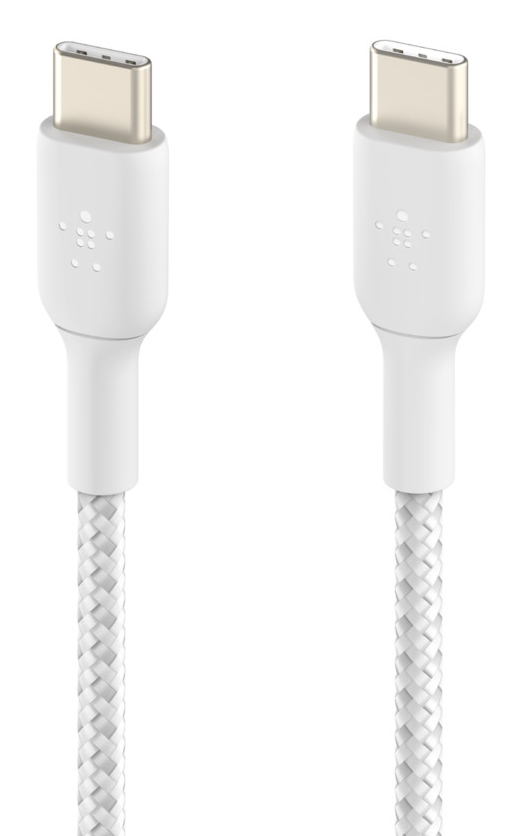 BELKIN USB-c To USB-c Cable Braided 1m White