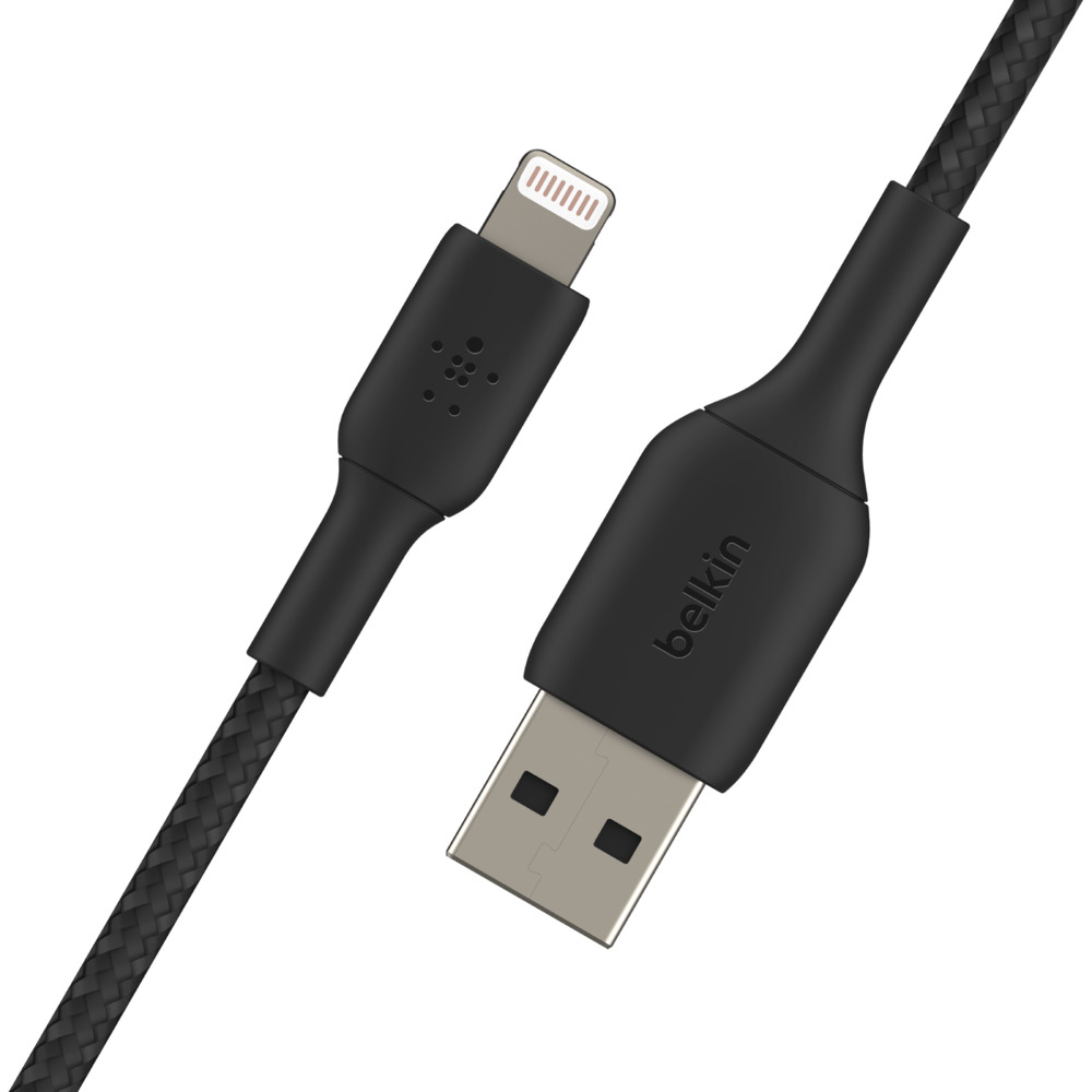 BELKIN Lightning To USB-a Cable Braid 2m Black