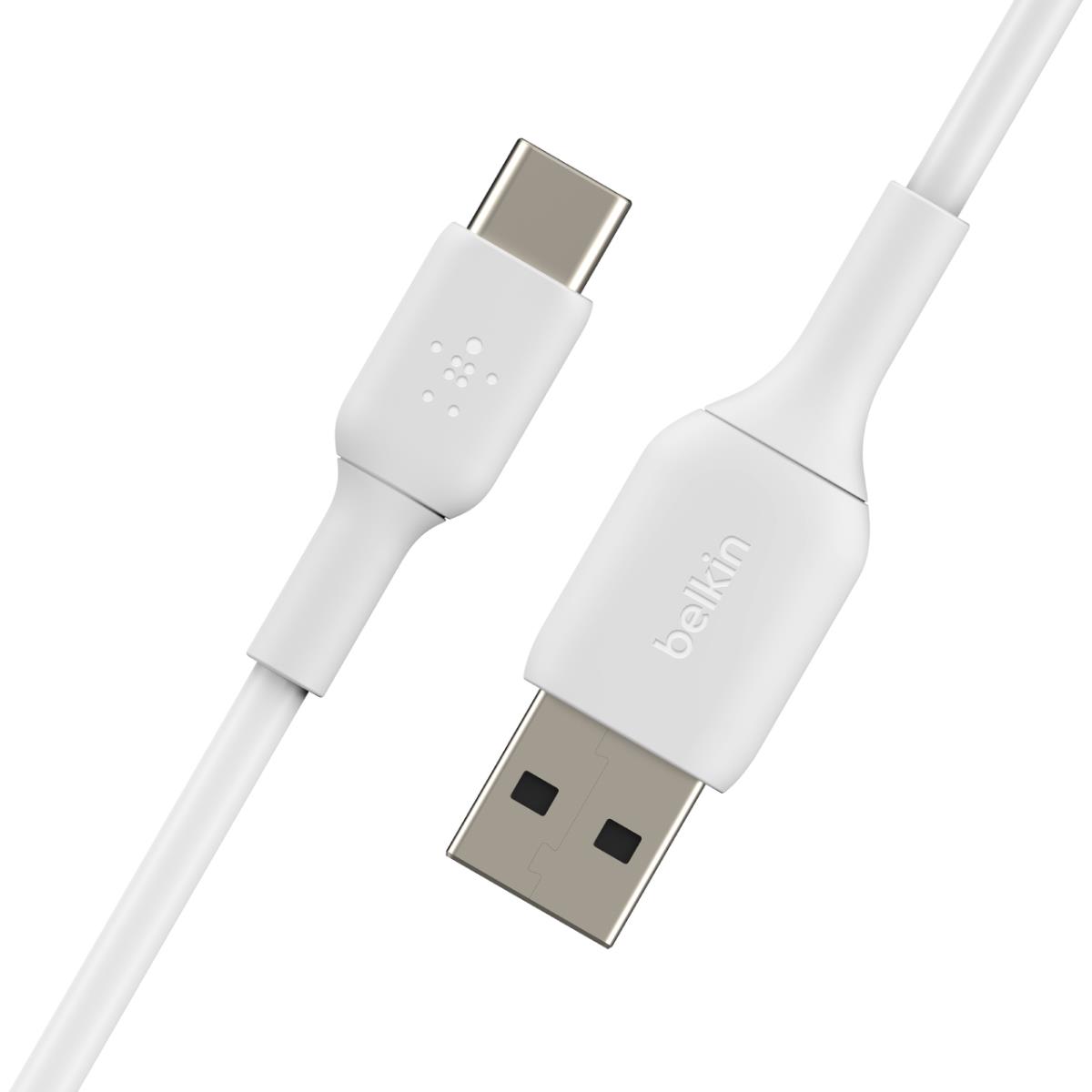 BELKIN USB-a To USB-c Cable 1m White