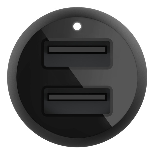 BELKIN Dual USB-a Car Charger 12w X2 Black