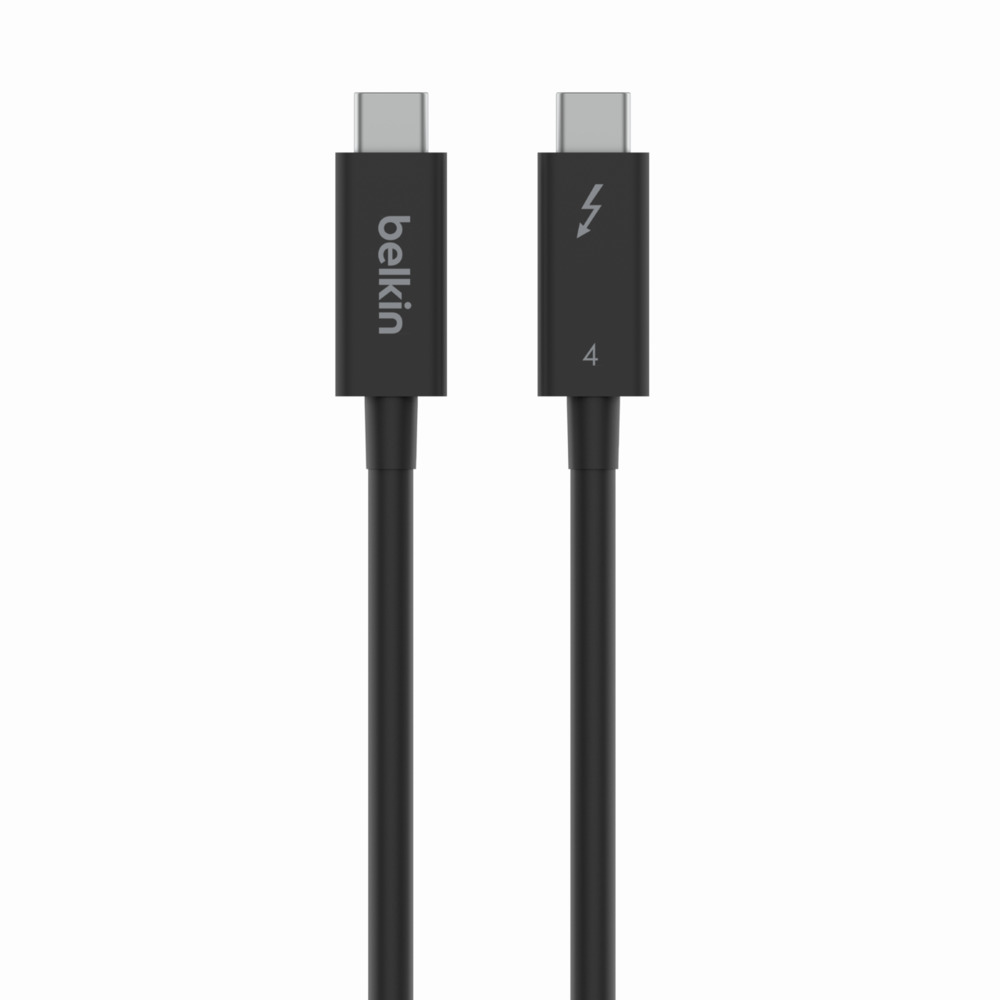 BELKIN Thunderbolt 4 Cable USB-c Black USB-c 40 Gbit / S 100w Active 2m