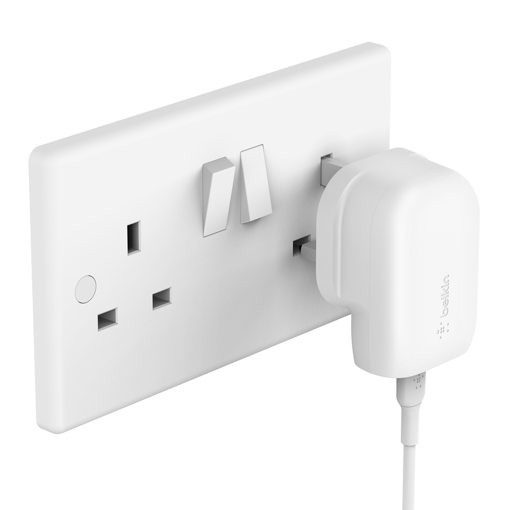 BELKIN Wall Charger - BoostCharge - 30w USB-c Pd Pps White
