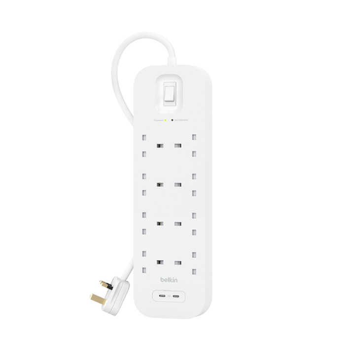 BELKIN Surge Protection USB C 8 USB C 30w Pd
