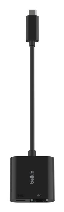 BELKIN USB-c To Ethernet + Charge Adapter 100w Pd