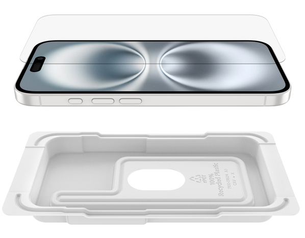 BELKIN Invisiglass Am Screen Protector - iPhone 16/15/14 Pro