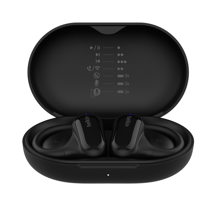 BELKIN Earbuds - Soundform Clearfit - Wireless - Black