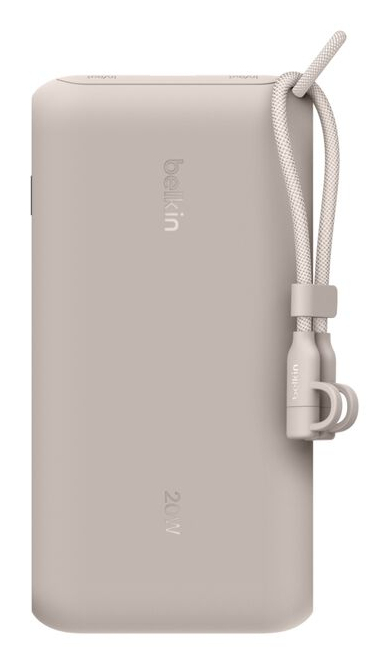 BELKIN 20k Pd20w Power Bank With Display Sand