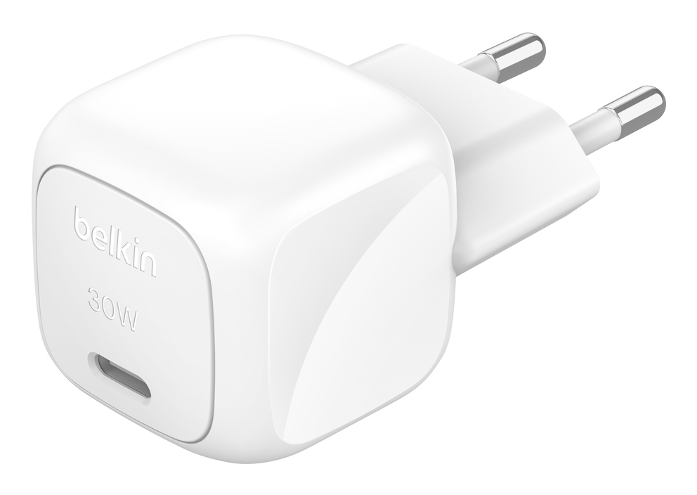 BELKIN Wall Charger - Boostcharge - Wall Charger - 30w USB Pd With Pps - White