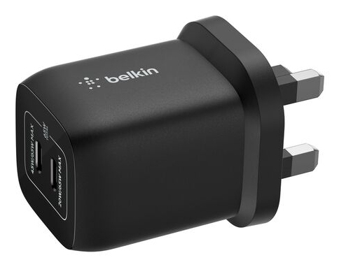 BELKIN Wall Charger - Gaming - 65w Dual Gan USB-c - Black For Nintendo Switch 2