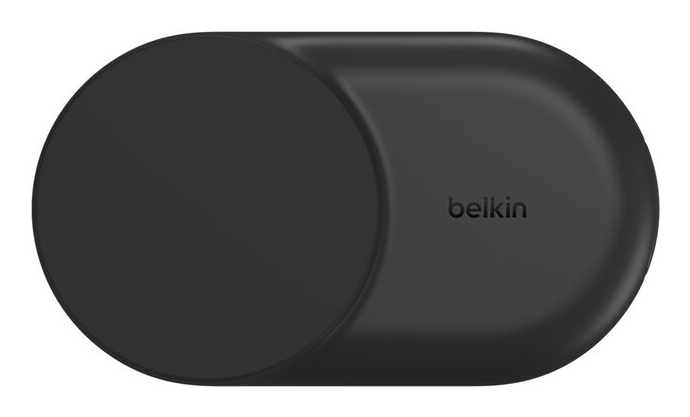 BELKIN Magnetic Wireless Charger - Ultracharge - 3-in-1 With Qi2 25w - Black Round
