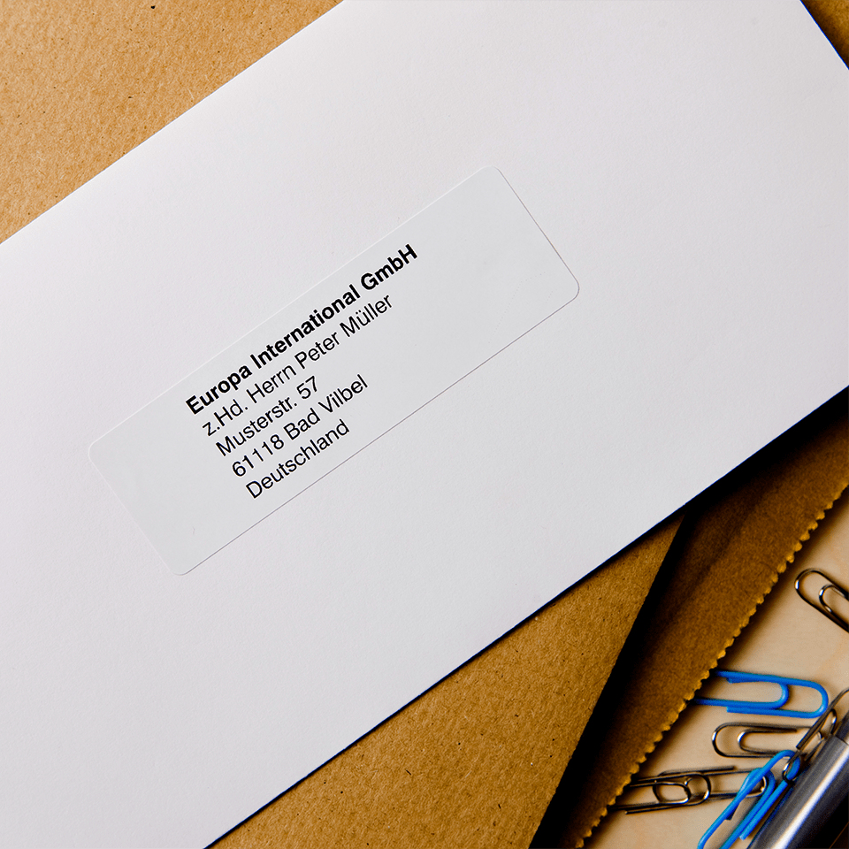 BROTHER Standard Address Label (29x90mm) Paper 400 Labels (dk11201)