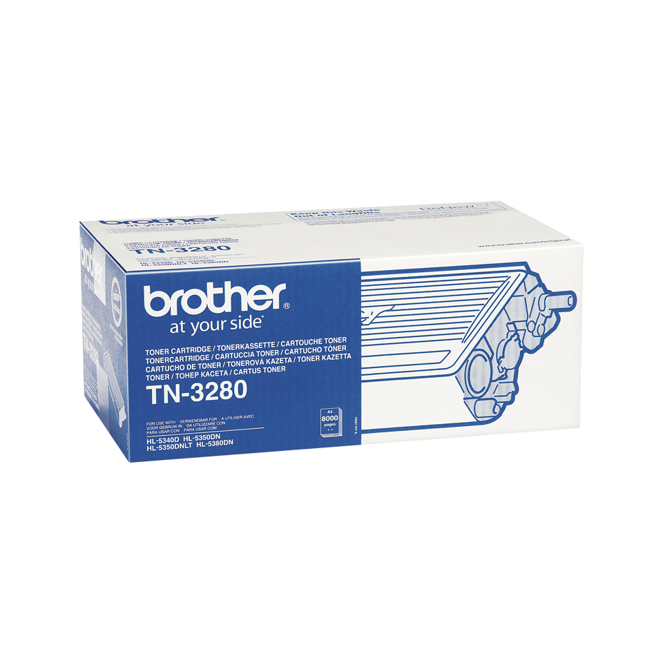 BROTHER Toner Cartridge - Tn3280 - 8000 Pages - Black