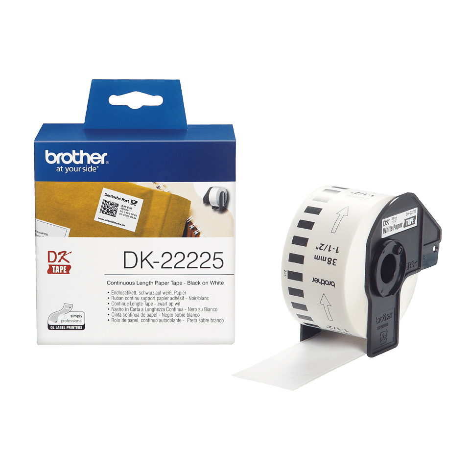 BROTHER Endless Label (paper) White 38mm (dk-22225)