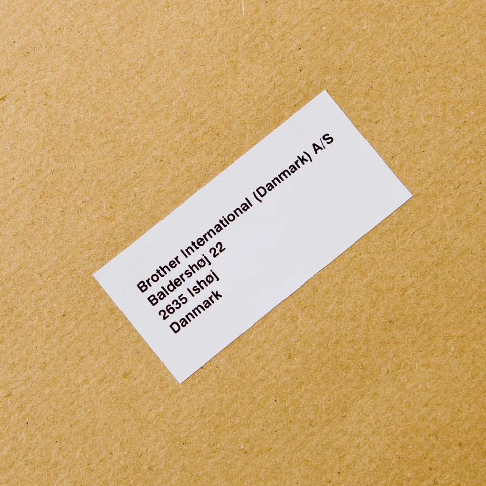 BROTHER Endless Label (paper) White 38mm (dk-22225)