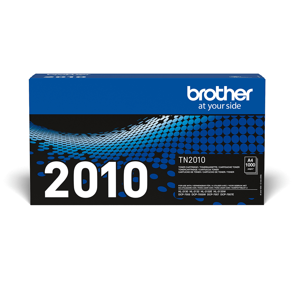 BROTHER Toner Cartridge - Tn-2010 - 1000 Pages - Black