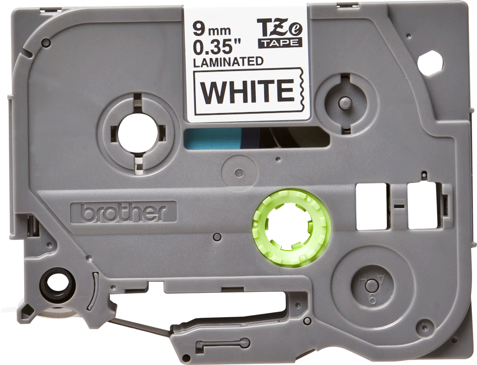 BROTHER Tape 9mm Lami Black On White (tze-221)