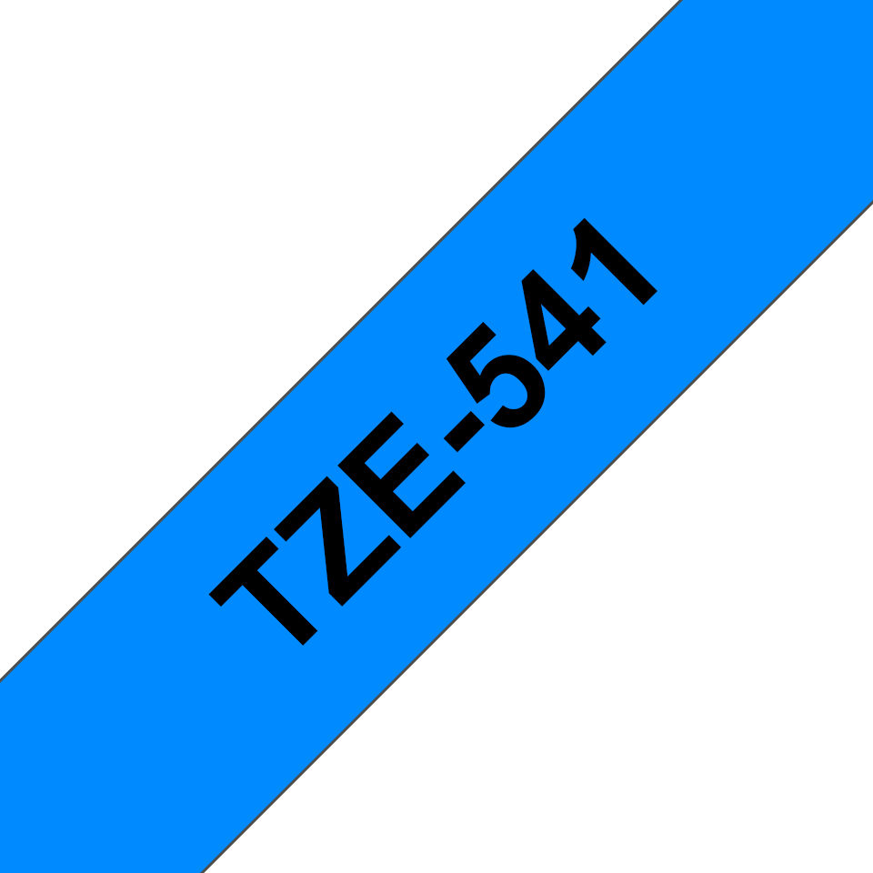 BROTHER Tape 18mm Lami Black On Blue (tze-541)