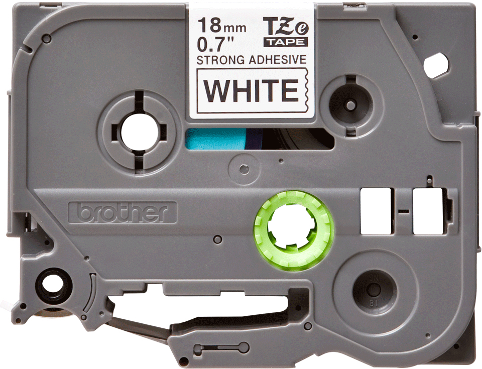 BROTHER Tape 18mm Black On White (tze-s241)