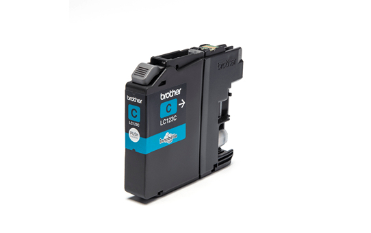 BROTHER Ink Cartridge - Lc123c - 600 Pages - Cyan