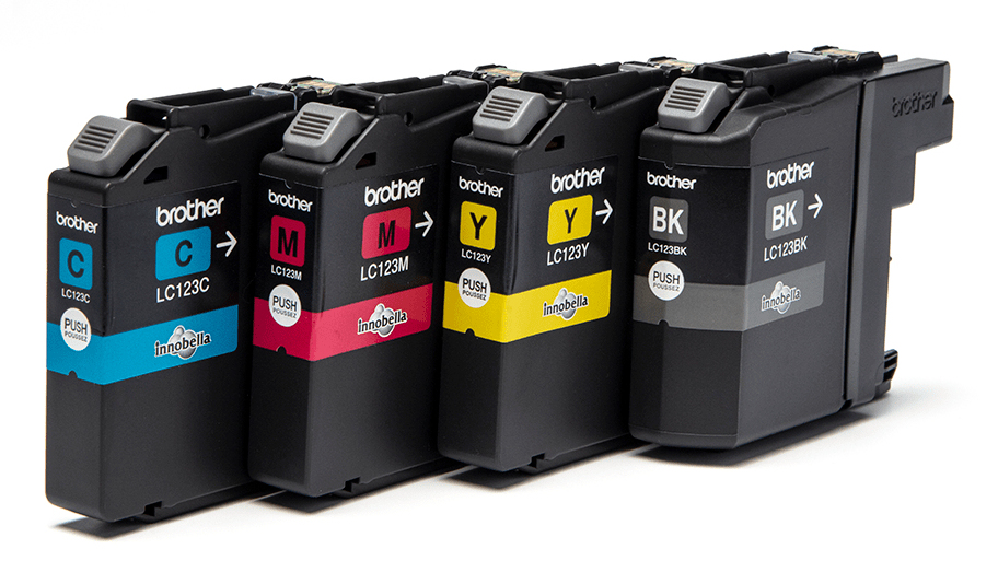 BROTHER Ink Cartridge - Lc123 - Multipack - 600 Pages - Black / Cyan / Magenta / Yellow