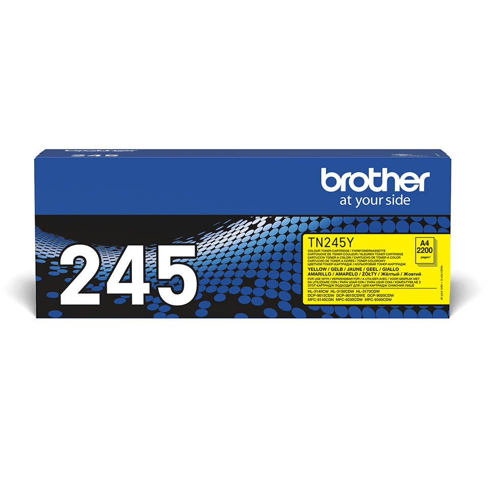 BROTHER Toner Cartridge - Tn245y - 2200 Pages - Yellow