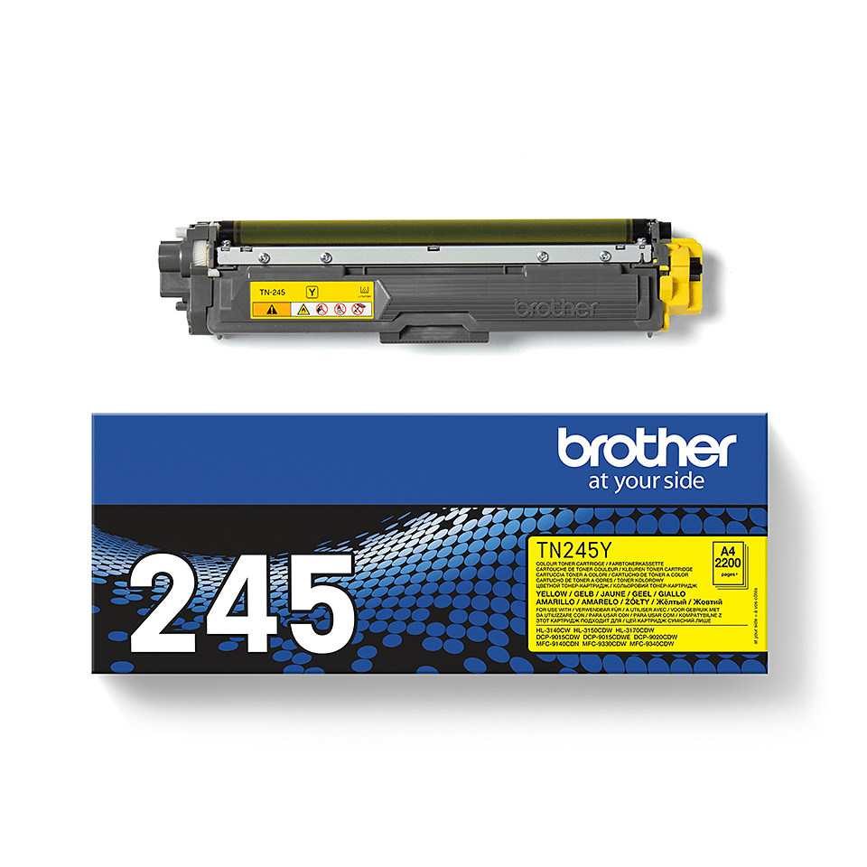 BROTHER Toner Cartridge - Tn245y - 2200 Pages - Yellow
