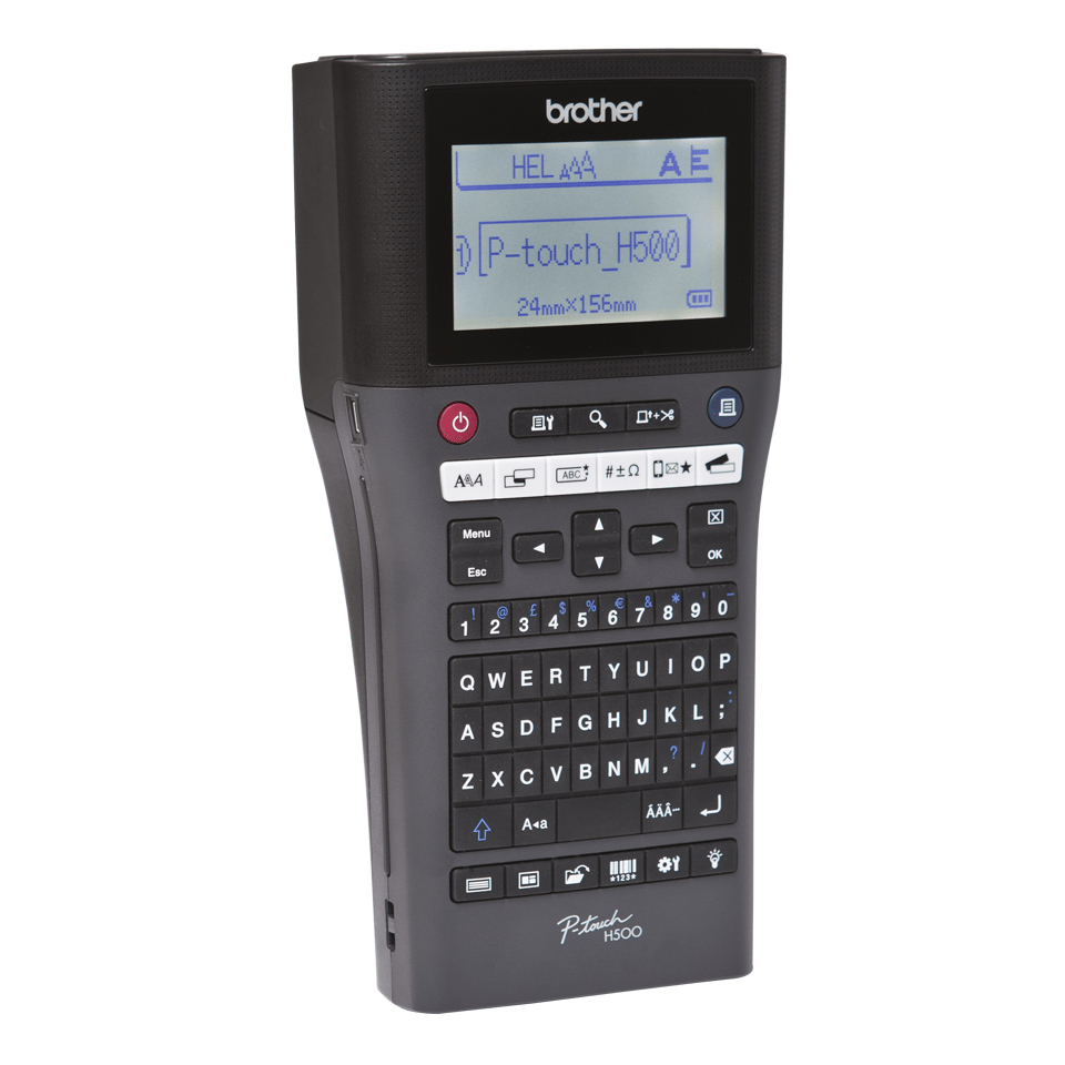 BROTHER Pt-h500 - Handheld Label Printer - Thermal Transfer - 24mm - USB - Qwerty