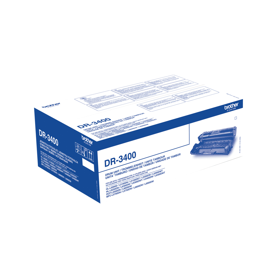 BROTHER Drum Unit 30,000 Pages (dr-3400)