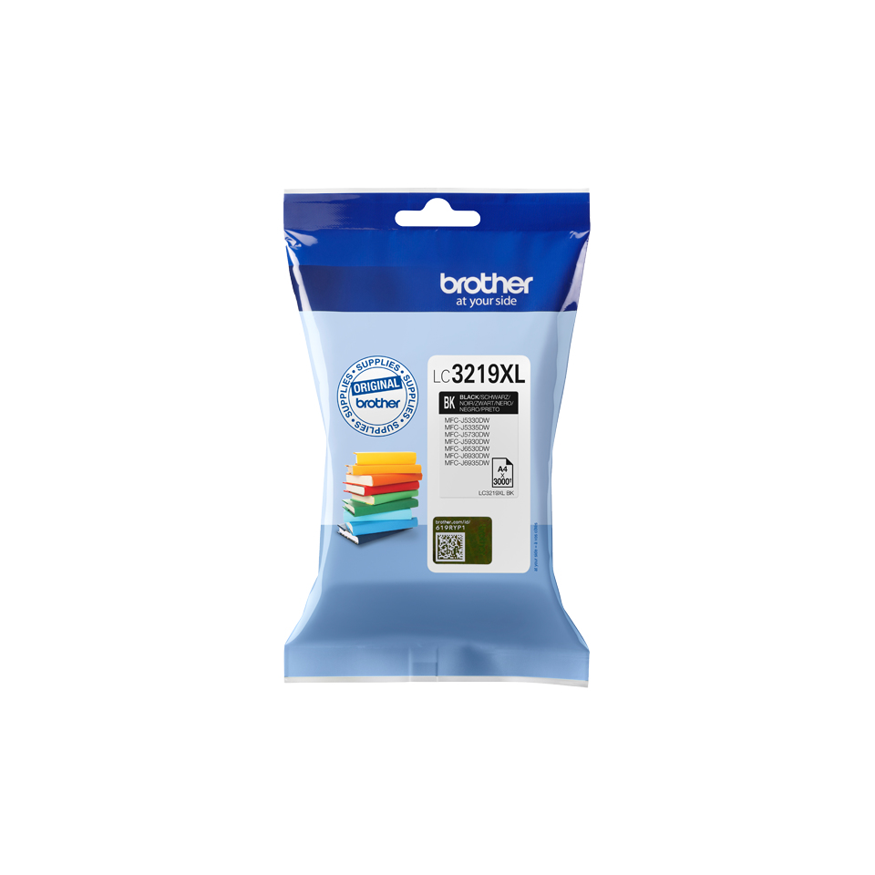 BROTHER Ink Cartridge - Lc3219xlbk - High Capacity - 3000 Pages - Black