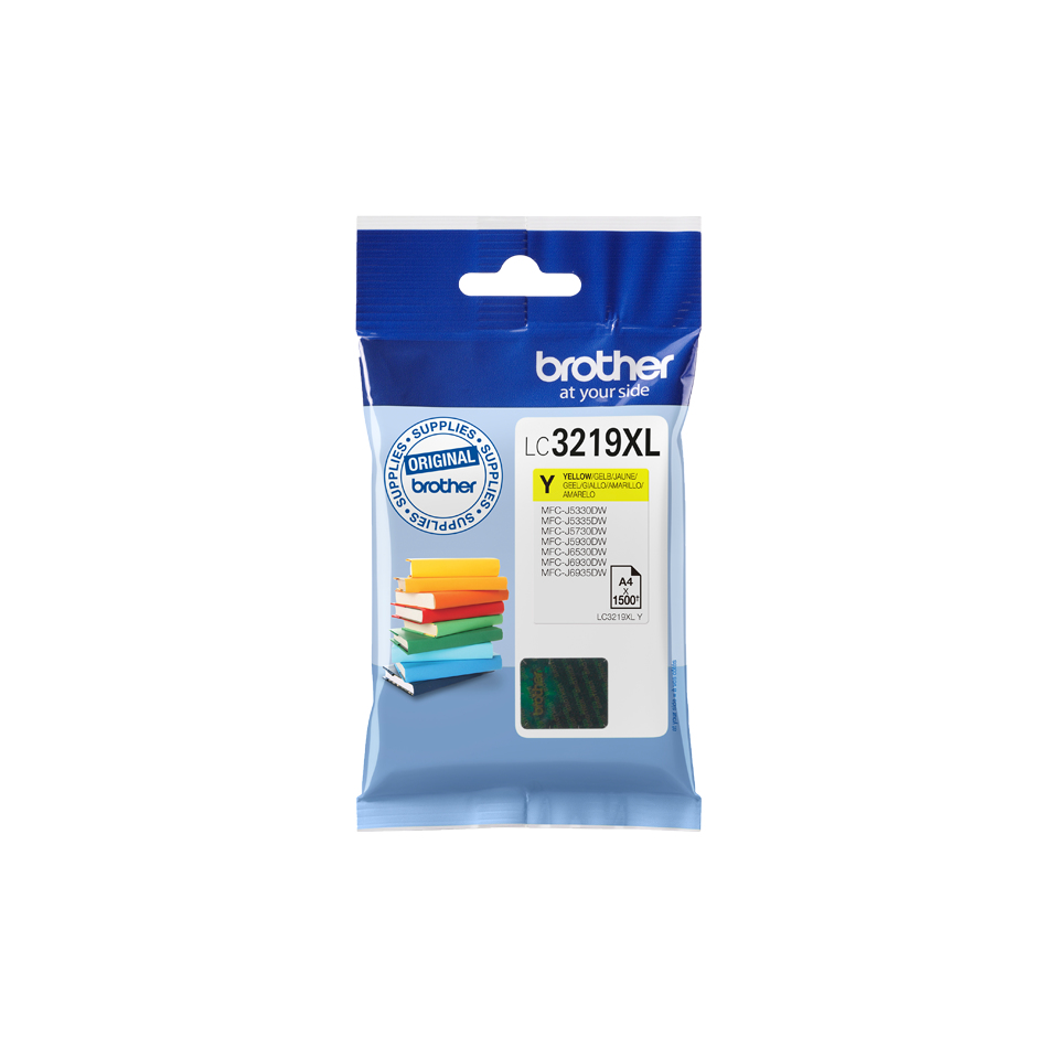 BROTHER Ink Cartridge - Lc3219xly - High Capacity - 1500 Pages - Yellow