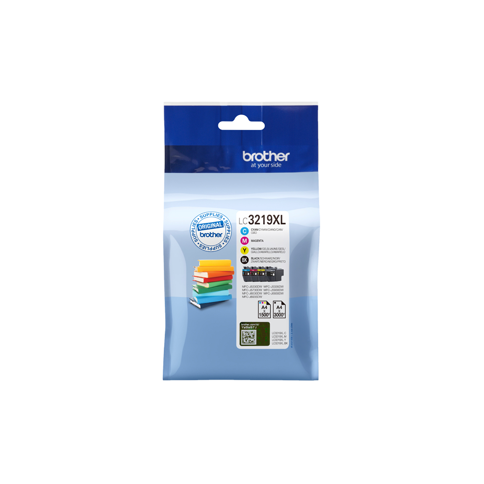 BROTHER Ink Cartridge - Lc3219x - Multipack - Colour 1500 Pages Black 3000 Pages - Black / Cyan / Magenta / Yellow