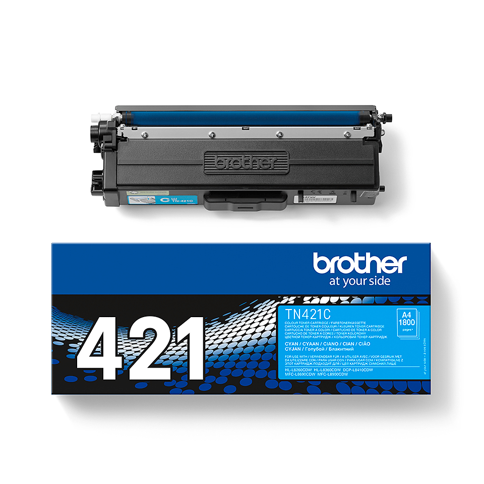 BROTHER Toner Cartridge - Tn421c - 1800 Pages - Cyan