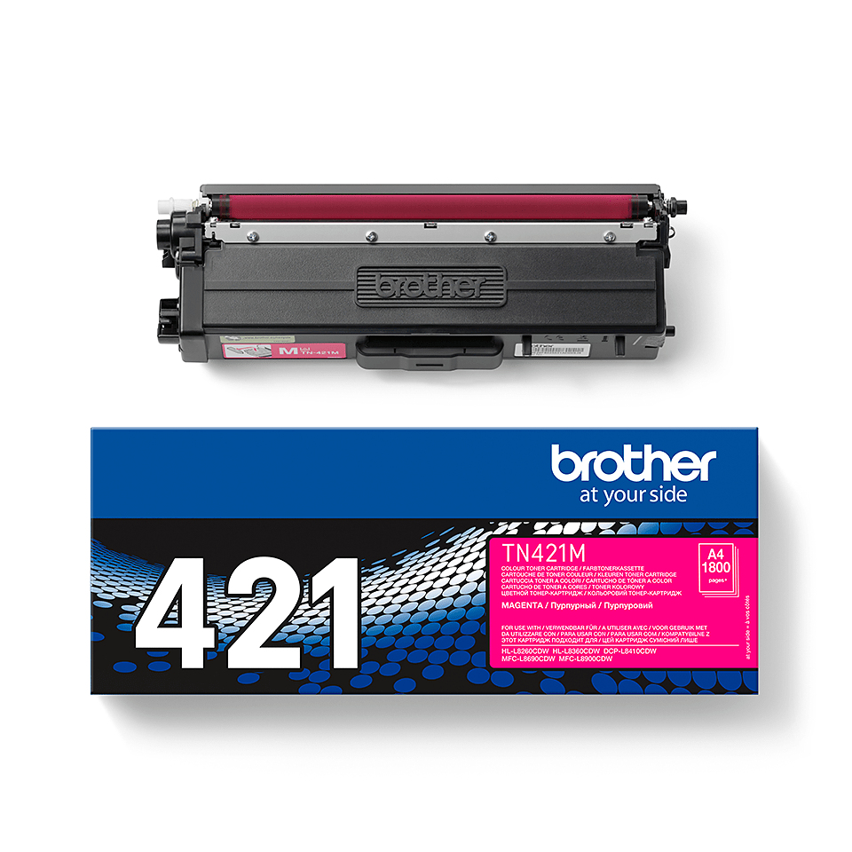 BROTHER Toner Cartridge - Tn421m - 1800 Pages - Magenta